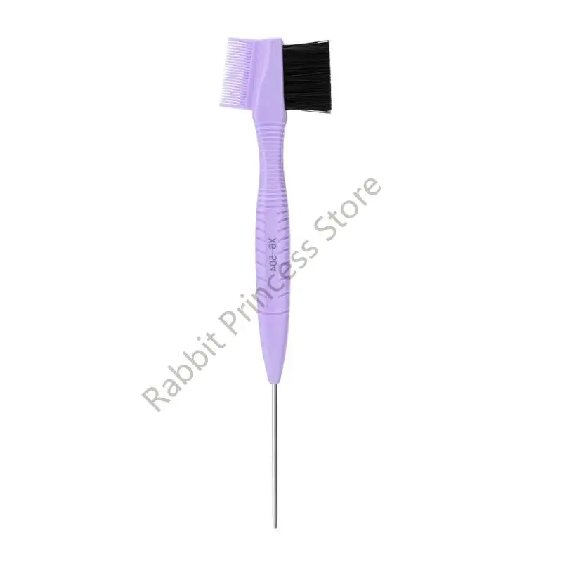 BX0F Défini à sourcils précis avec tête d'épingle en acier pour création parfaitement apprivoisée aux cheveux