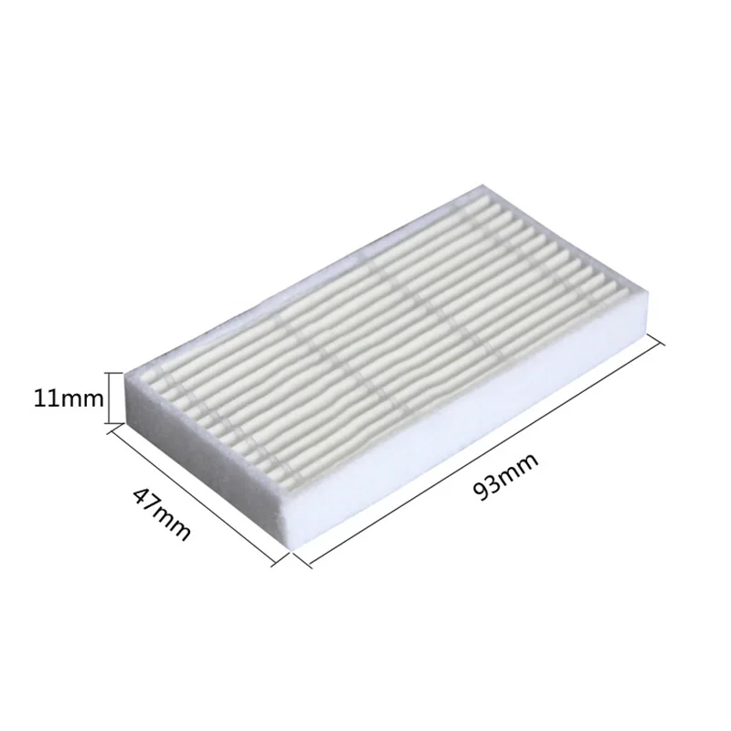 5pcs Filter Robot Vacuum Cleaner Parts For 790T 93*47mm Replacement Accessories High quality  5pcs Filter Robot