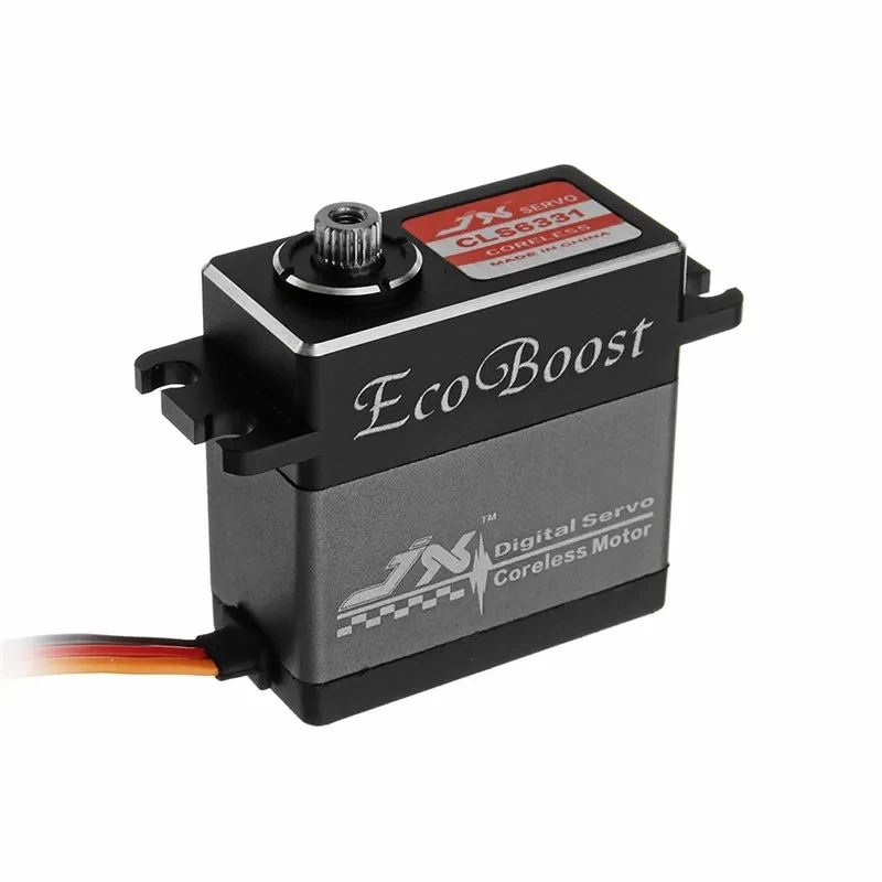 JX Ecoboost CLS6331 30KG High Torque Servo 180 Degree CNC Shell Metal Gear Coreless Digital Servo For RC Car Robot Drone Parts 