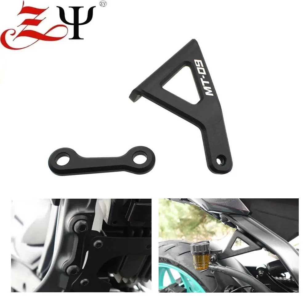 

Rear Footrest Passenger Foot Peg Blanking Plate For YAMAHA MT-09 MT09 2024 2025 Motorcycle Pedal Racing Hook MT 09