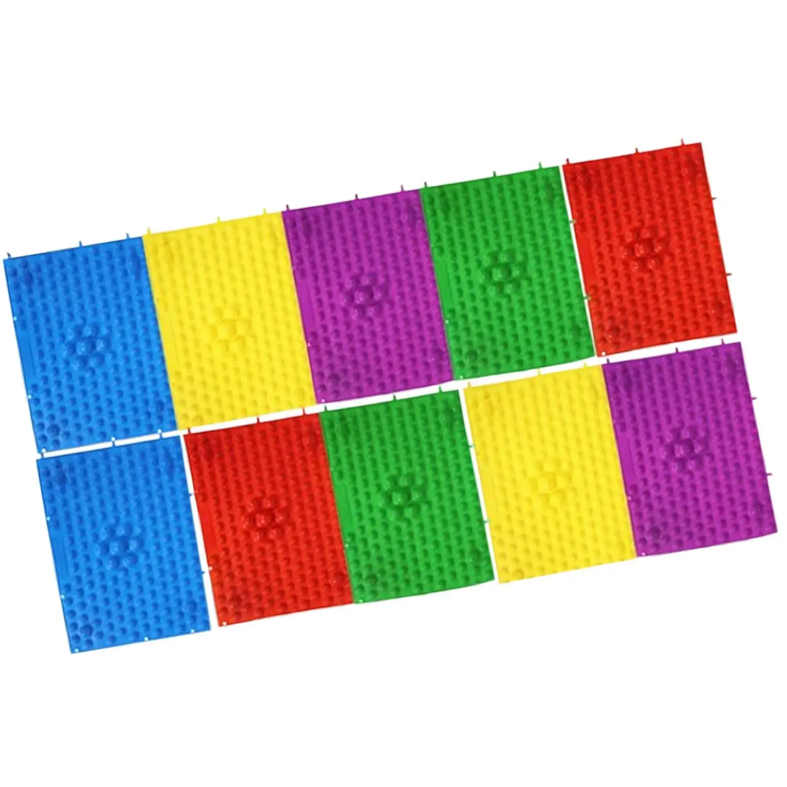 

10x Foot Massage Mats Pressure Point Massage Pads for Office Bedroom Gym