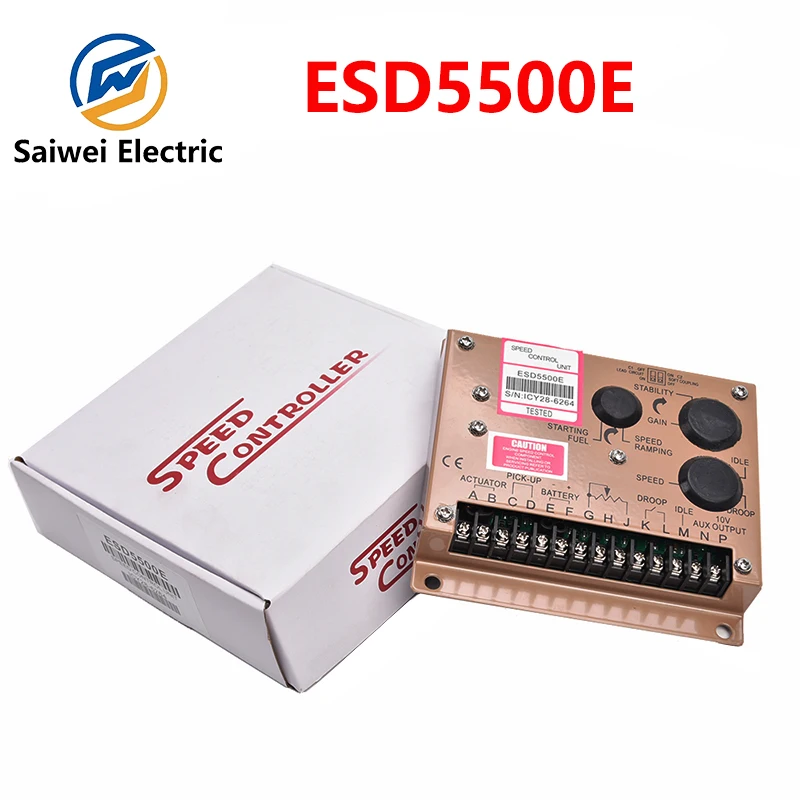 ESD5500E diesel generator speed controller engine actuator brushless generator set partial DC motor control board