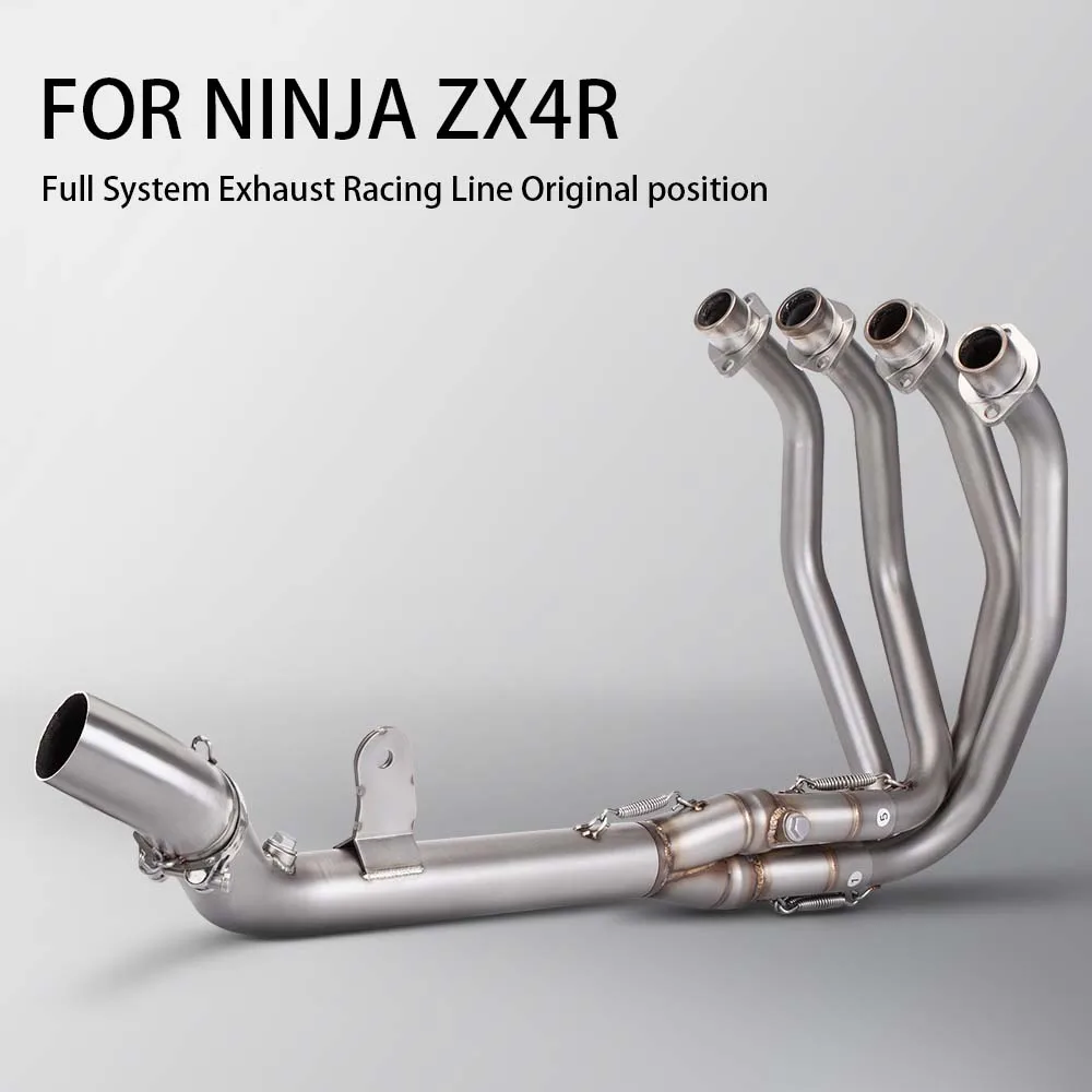 

Motorcycle exhaust For Ninja ZX4R ZX4RR ZX4R ZX 4R se Full exhaust system 2023-2024