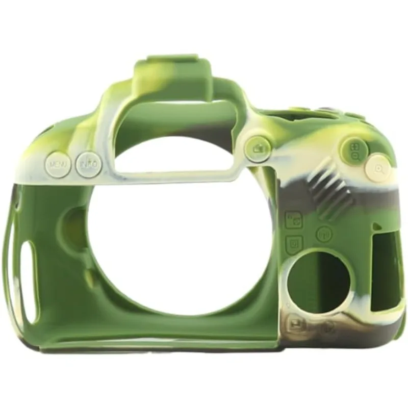 

Protective Case Accessories Camera Bag for Canon 800D Silicone Protective Sleeve + Tempered Glass LCD Protective Film