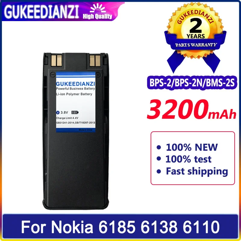 GUKEEDIANZI Battery For Nokia 6185 6138 6110 6310I 6310 6210 5180 5170 5160 5150 5185 5165 5110 5125 6160 7110 Batteria