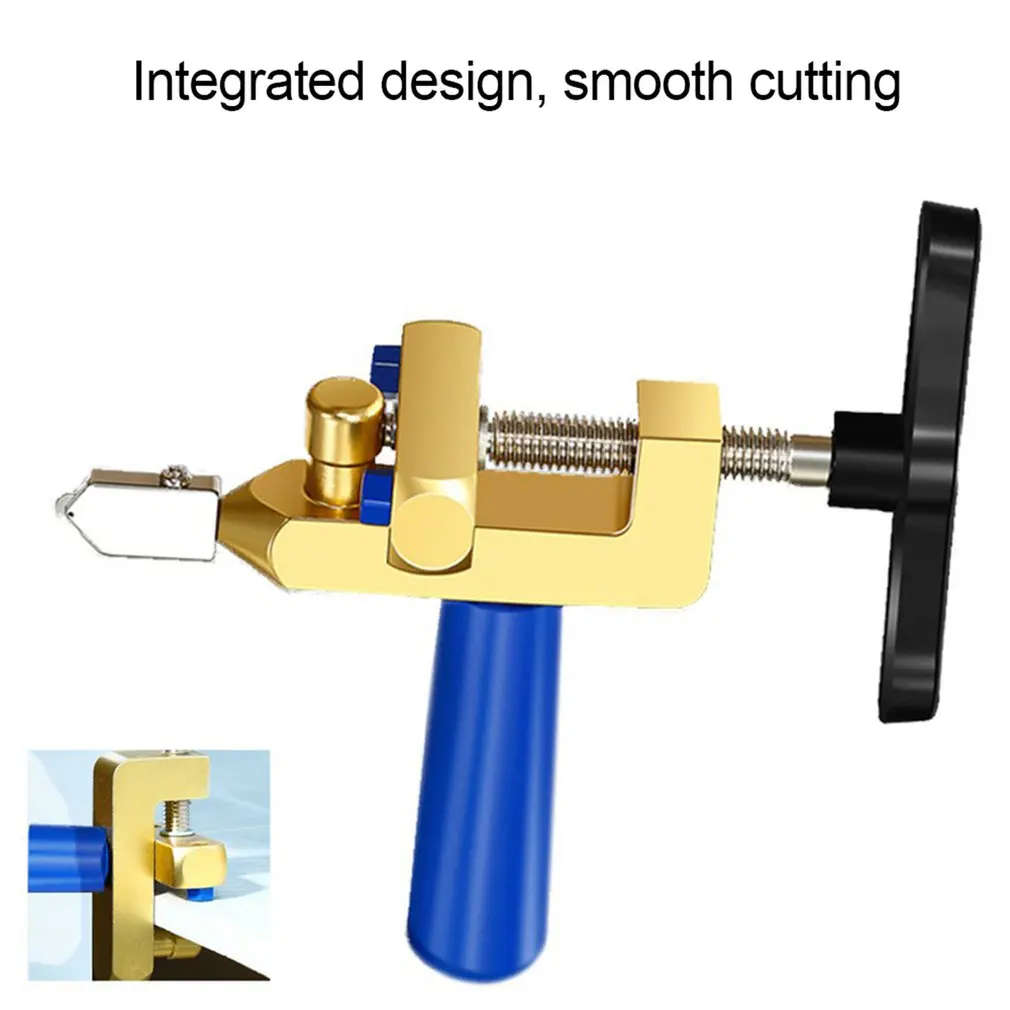 Professionele Diamantglassnijder Voor Glastegelsnijden 2 In 1 Glassnijder Set Handmatige Constructiegereedschappen Spiegelsnijgereedschap