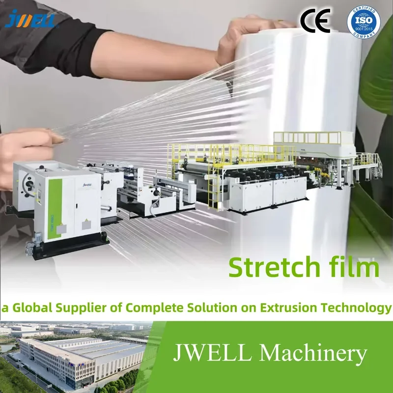 Jwell Multiple Layer PP/PE/PS/Pet/BOPP Plastic Film Stretch Mdo Film Extruder Stretch Film Plastic Making Machine Plastic