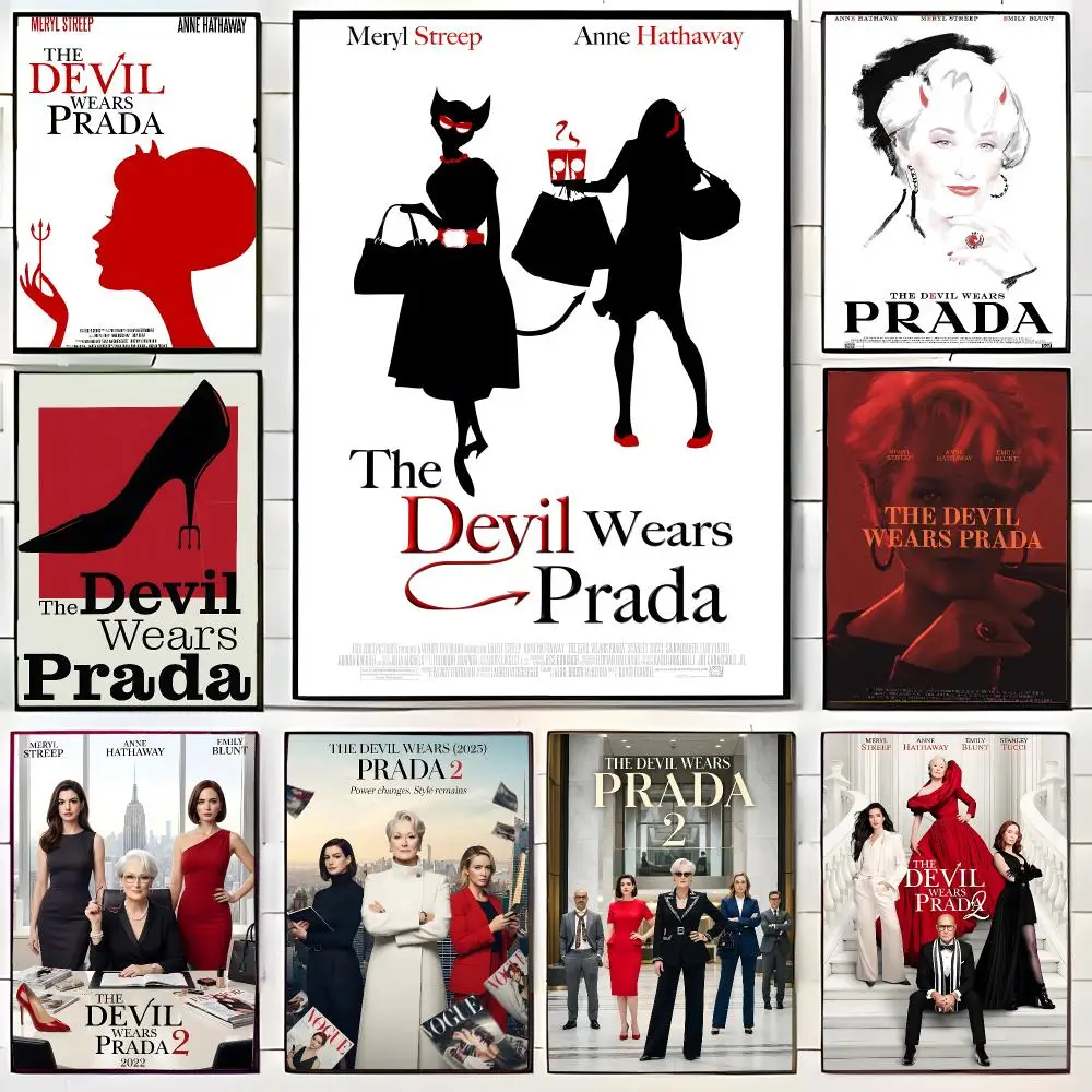 Sharp Movie T-The Devil Wears Prada Poster Wall Art Print Decorative Mural Home Decor Gift Unframed