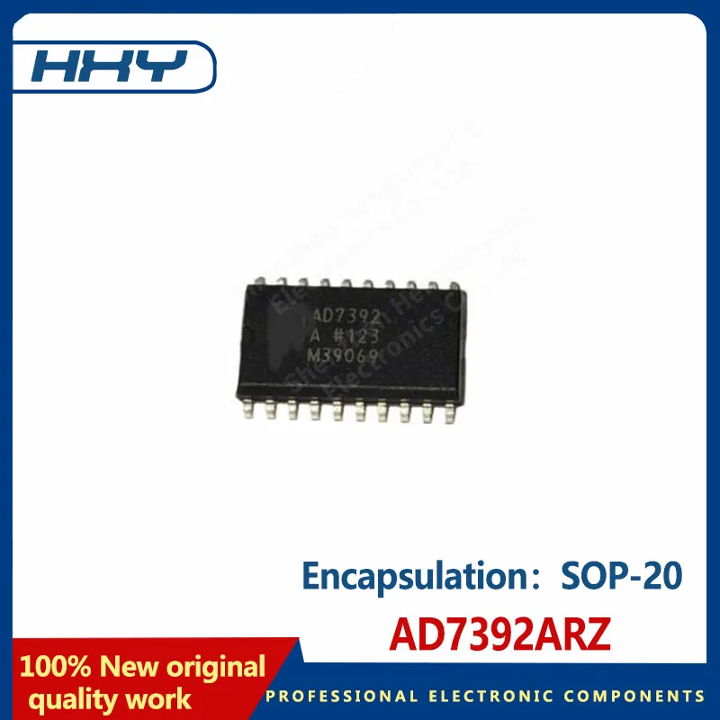 1PCS  AD7392ARZ Patch SOP-20 Data acquisition - digital to analog converter