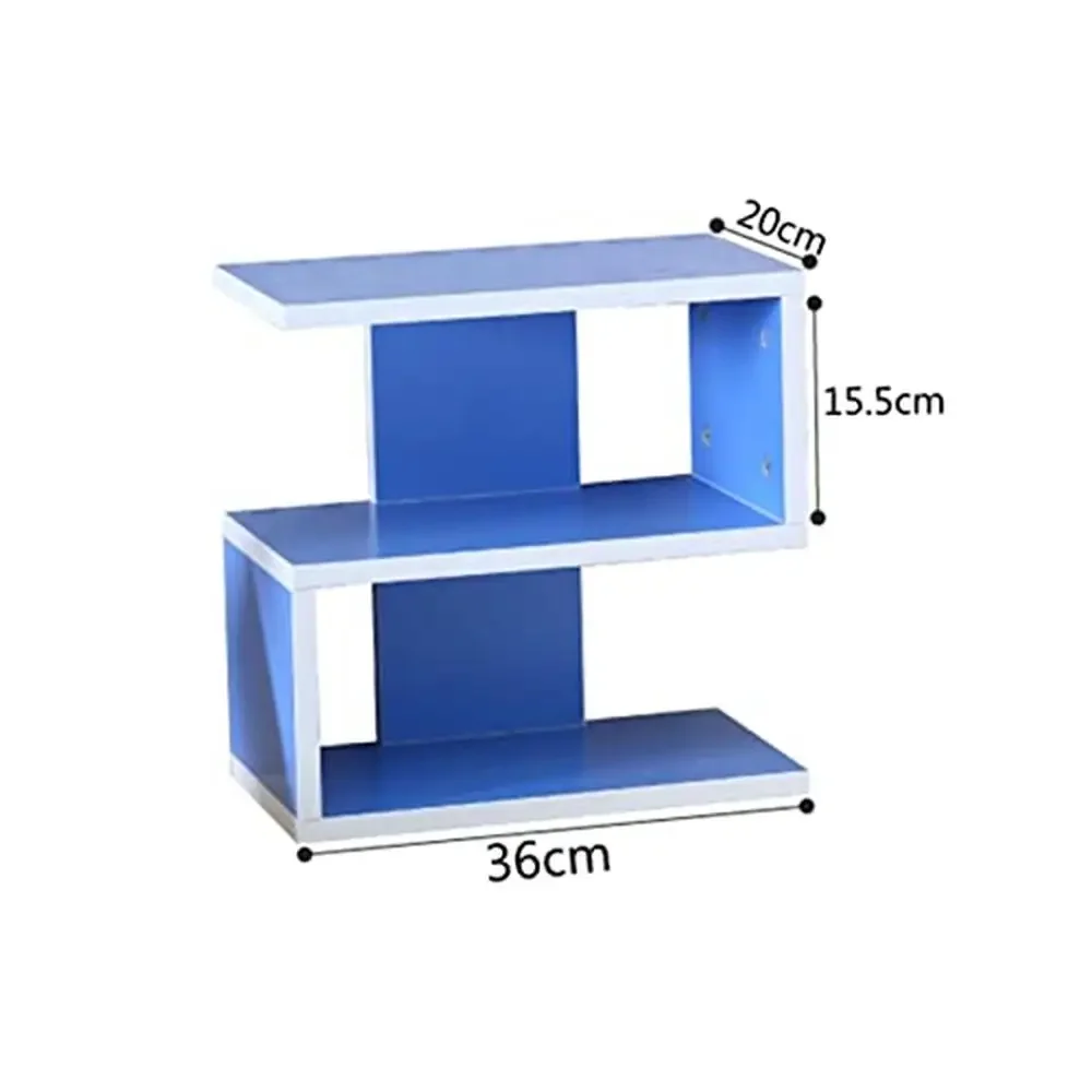 Rak penyimpanan rekaman Desktop Organizer rak kompak kedap tinggi Fiberboard tampilan berdiri vinil buku CD file majalah bergaya