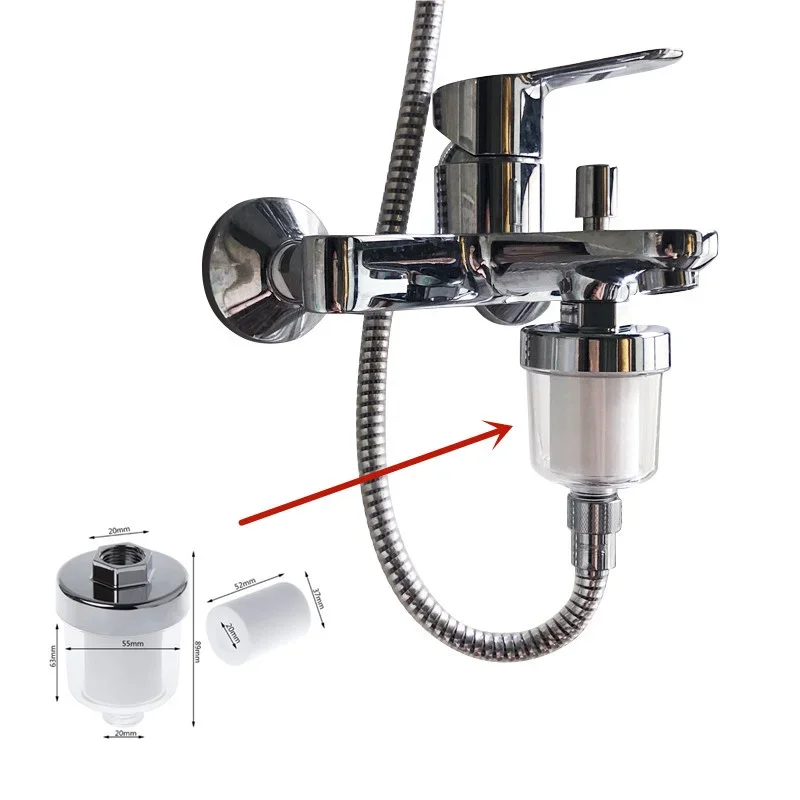 1set Universal Water Outlet Purifier Kits Faucet Filter Kitchen Bathroom Shower Household Filter PP Cotton High Density Filter