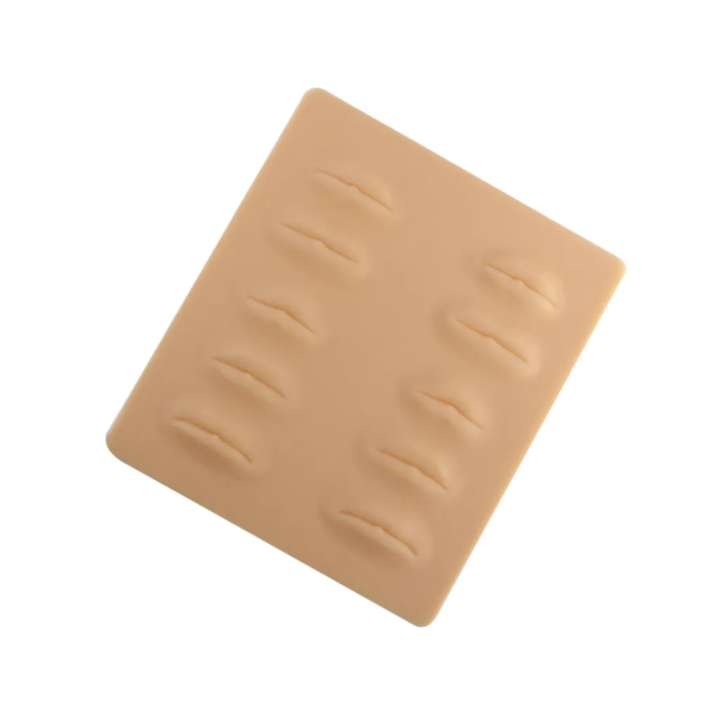 

3D Lip Practice Skin for Training Professional Fake Skin Sheet Super Soft Realistic Texture Beginner
