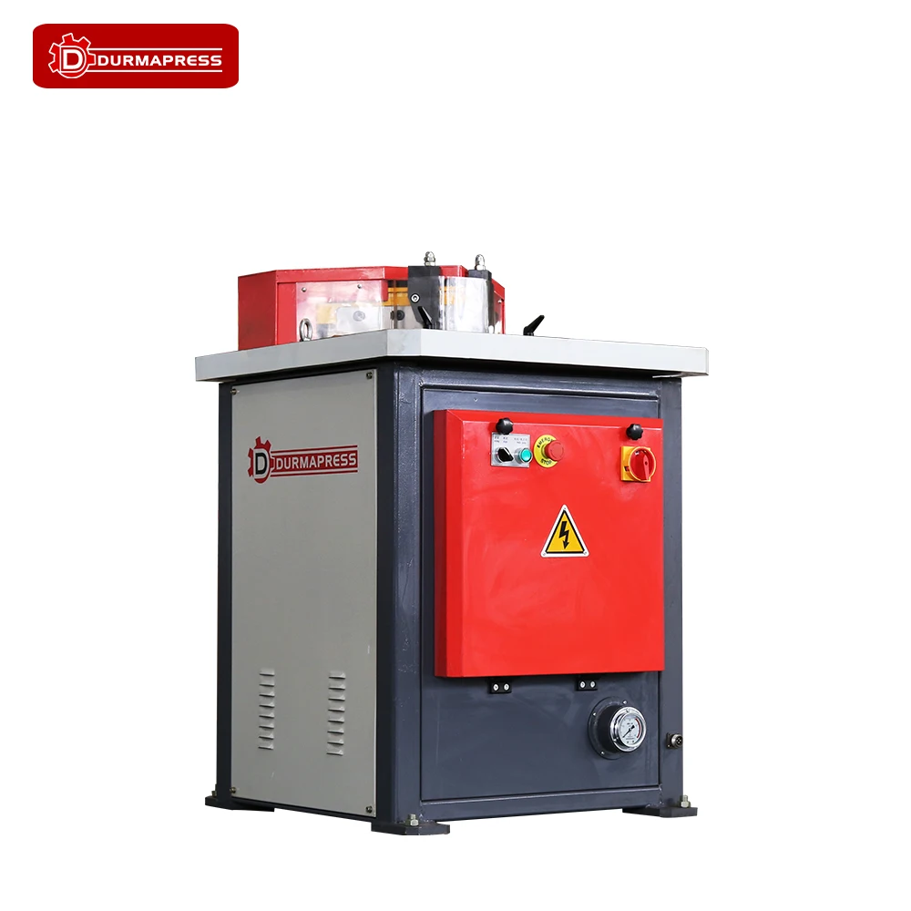 

Hydraulic 45 Degree Double Saws Metal Aluminum Profile Angle Iron Cutting Machine Fixed Angle Notching Cutter Machine