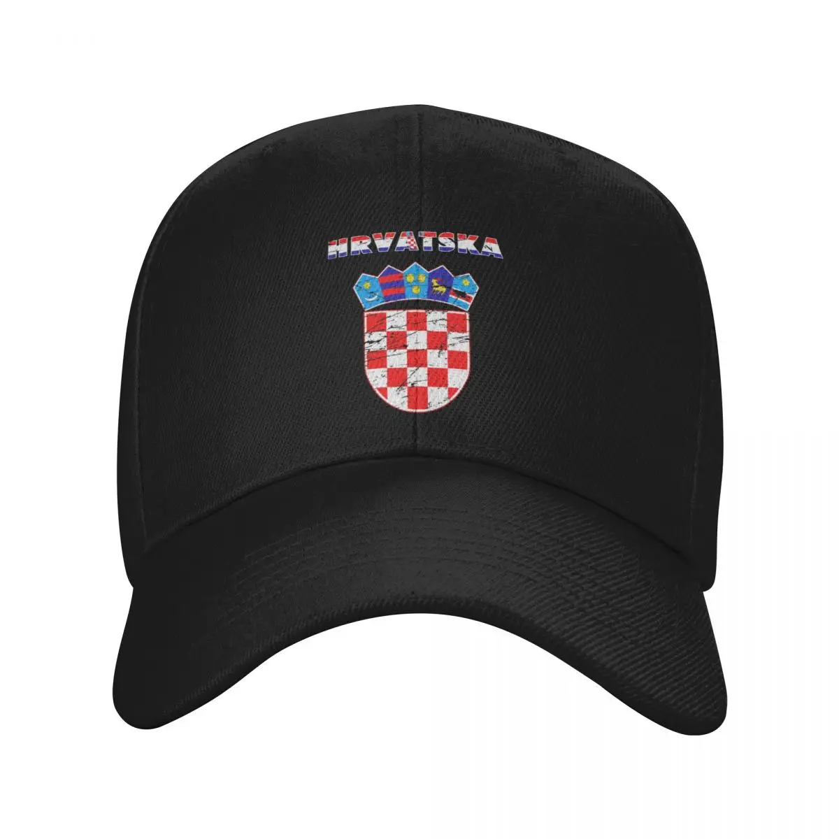 Croatia Hrvatska Coat of Arms Gift Baseball Cap cute Uv Protection Solar Hat Brand Man cap Girl Men's