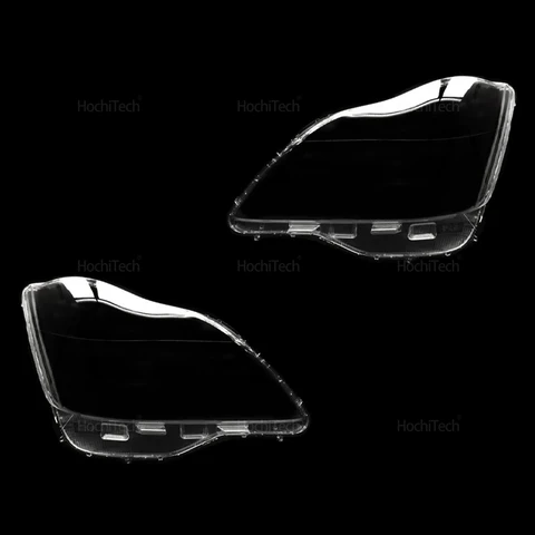 2 пары крышек объектива передней фары для Toyota Crown S180 2003-2008, прозрачная крышка фары, прозрачный абажур, корпус капота лампы