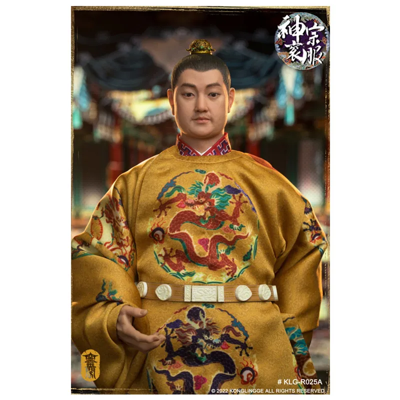 Kongling Pavilion KLG-R025A 1/6 Ming Dynasty Series Emperor Wanli Mingshenzong Court Suit Movable Doll Toy Hand Shop Spot