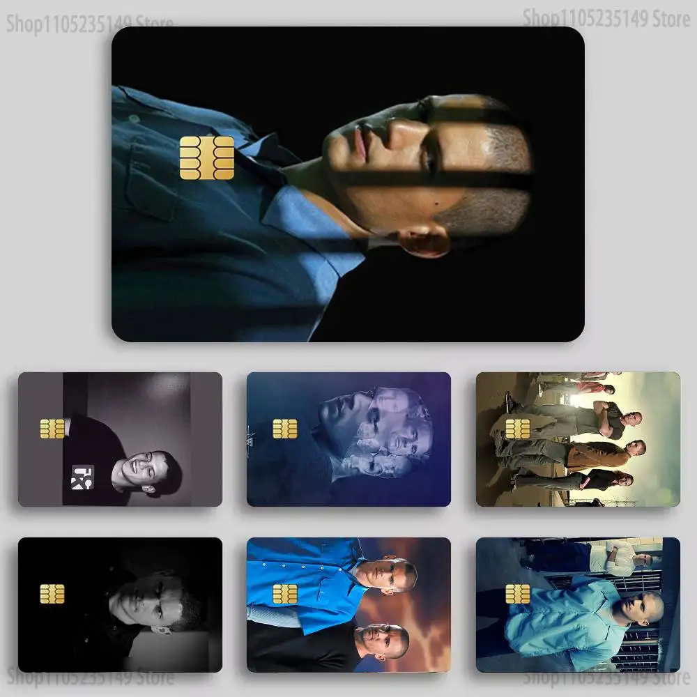 Prison B-Break Card Sticker Diy Decorate Exquisite Bank Card Decals Patch Documents Birthday Gift