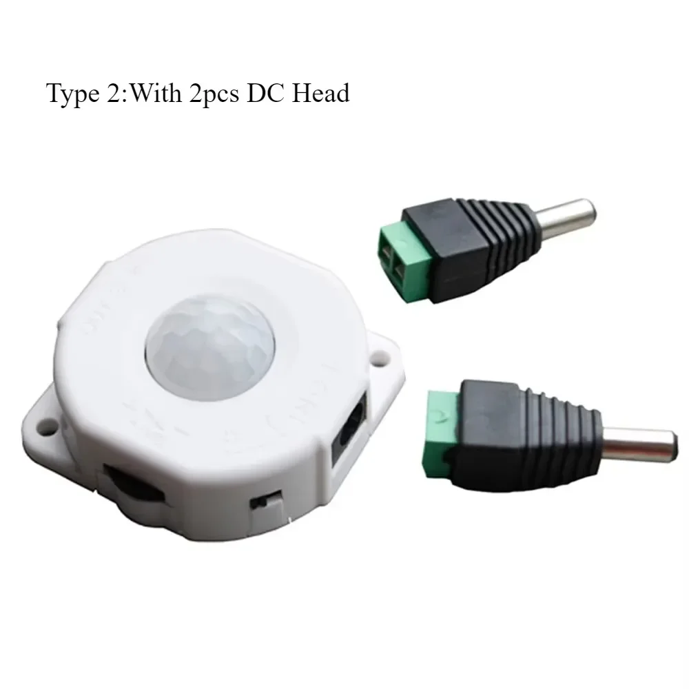 DC 12V/24V Automatic Light Control Infrared PIR Motion Sensor Detector Switch for LED Light Night Light Switch Outdoor