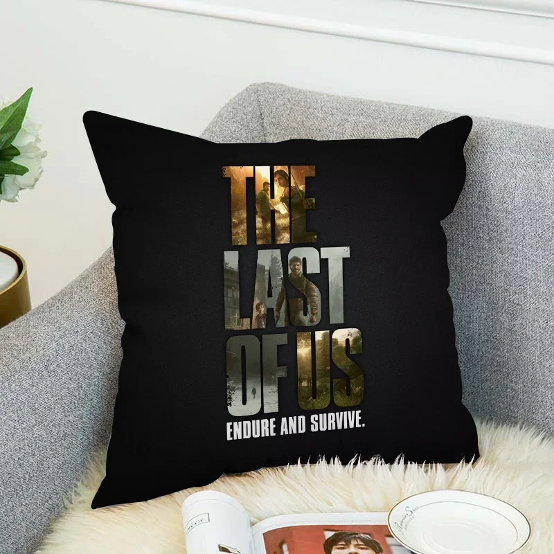 the Last of Us Cushion Covers for Bed Pillows Decorative Pillowcase 40x40 Fall Pillow Cover 45x45 Car Decoration Pilow Cases