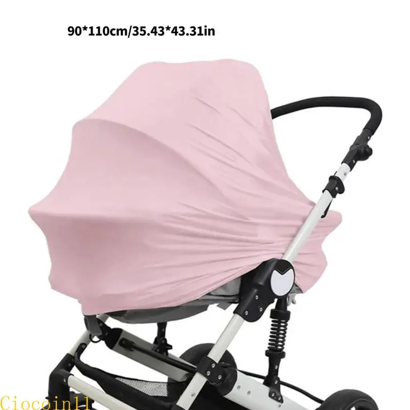 Y1UB Soft Breastfeeding Towel Nursing Cover Safety Sunshade Windproof Sleeve