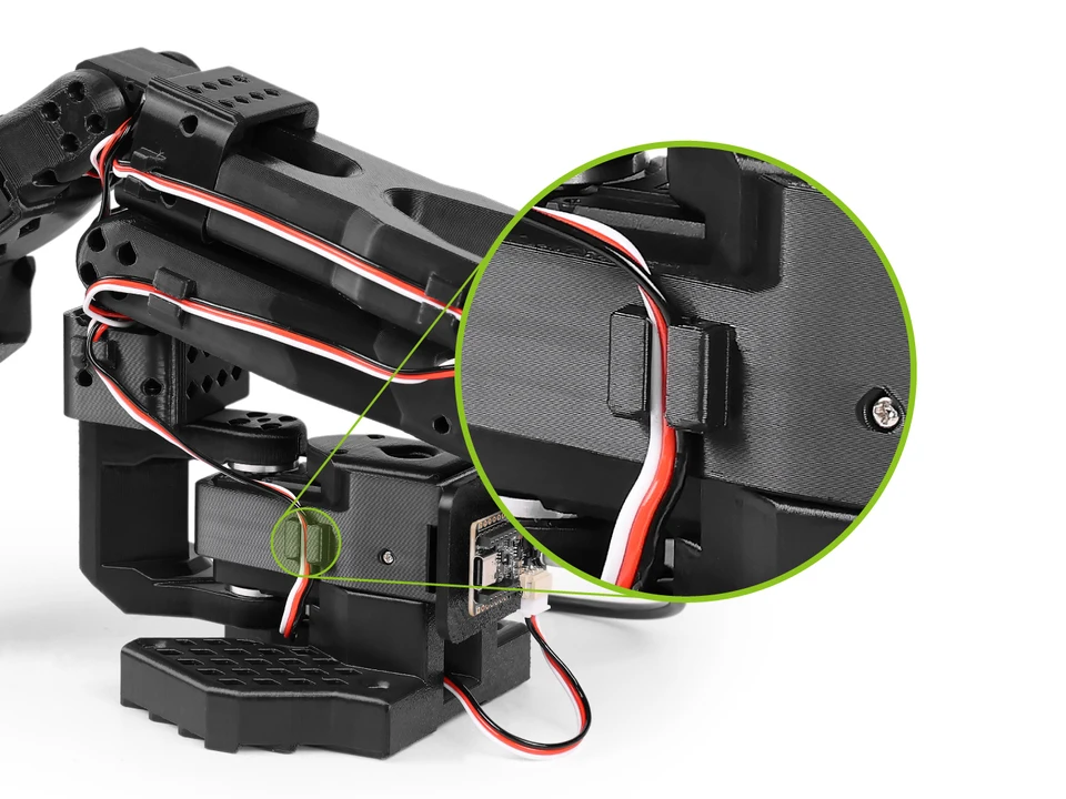 LeRobot SO-ARM101 Pro Kit Low-Cost AI Arm Servo Motor Android Operating System OLED Display Plastic for LeRobot view 6
