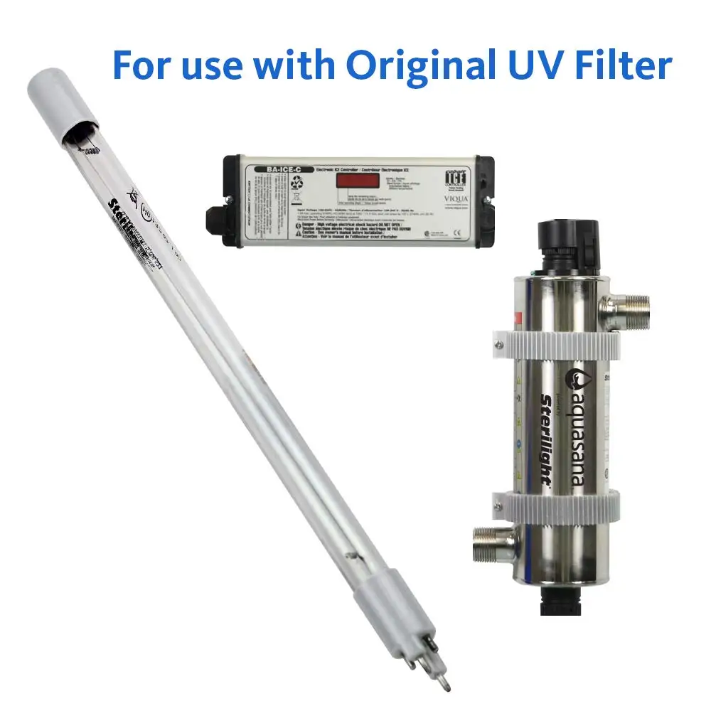

Replacement UV Lamp for Whole House Water Filter Systems - Compatible With UV Systems Sold Before July 2019
