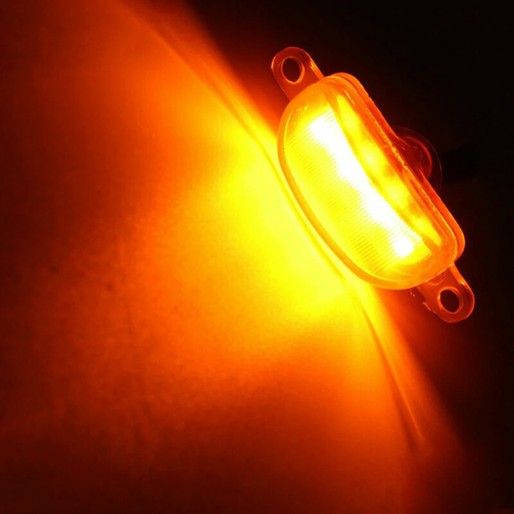 ラプタースタイルのグリルライトフロントアンバー,フォグライト,フォードF-150 f150 2010 2011 2012, 1 2pcs