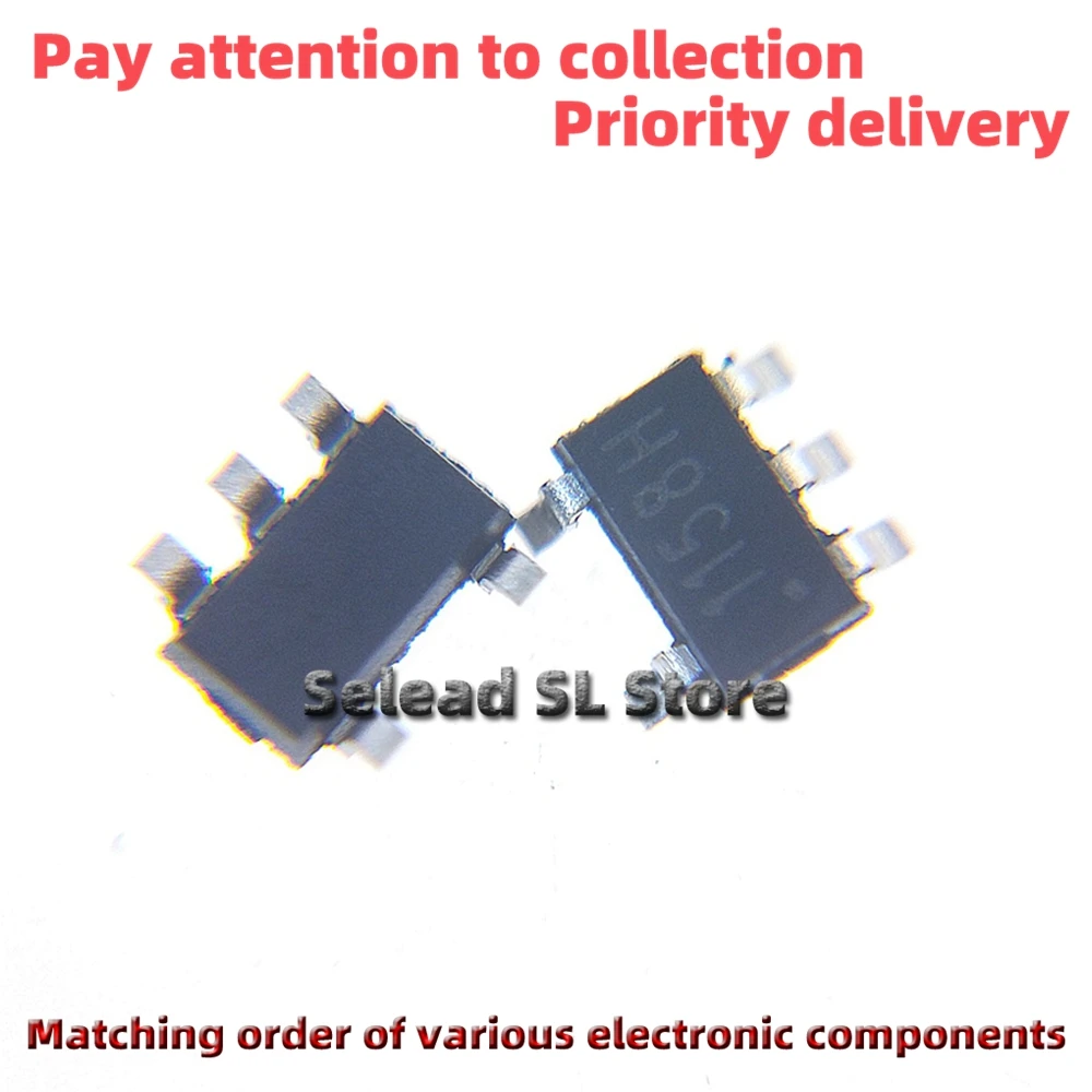 

Free shipping New Original 50pieces/pack AZ1015-02S.R7G Silkscreen 115** SOT-23-5 115 ESD/TVS electrostatic protection diode