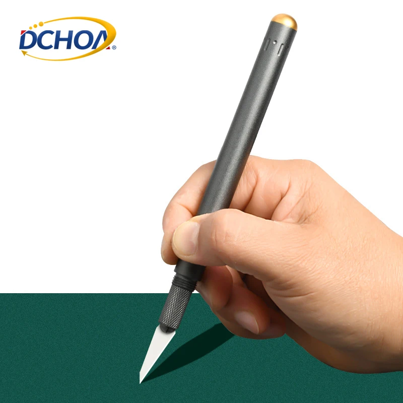 DCHOA Ceramic Blade Engraving Knife PPF Vinyl Wrap Window Tint Film Cutting Scraping Tool Alloy Car Wrap Installation Knife