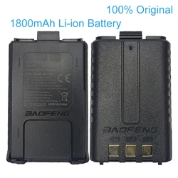 Original BAOFENG UV-5R Walkie Talkie Battery Li-ion Rechargable Batterior Compatible With BF-F8HP UV5RT UV-5RA Two Way Radio