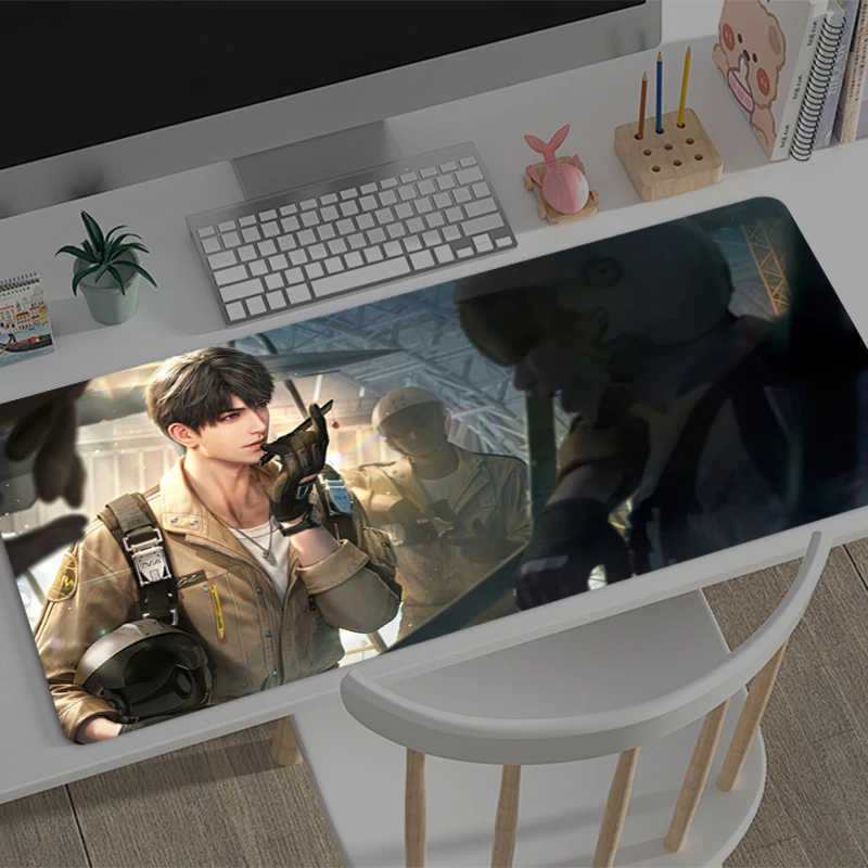 Large Mouse pad Love and Deepspace Caleb game player keyboard pad non-slip office study desk mat coaster PC carpet game Mousepad