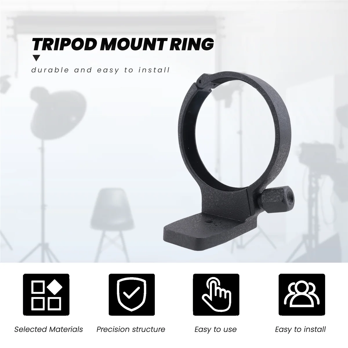 ! ขายเลนส์โลหะขาตั้งกล้องแหวนสําหรับ AF-S 80-200 มม.F/2.8D ED เลนส์ 70-300 มม.F/4.5-5.6G SSM