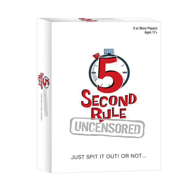 

Карточная игра SECOND RULE UNCENSORED Fun Fast Paced для взрослых и подростков 17+ идеально подходит для друзей, ночных игр