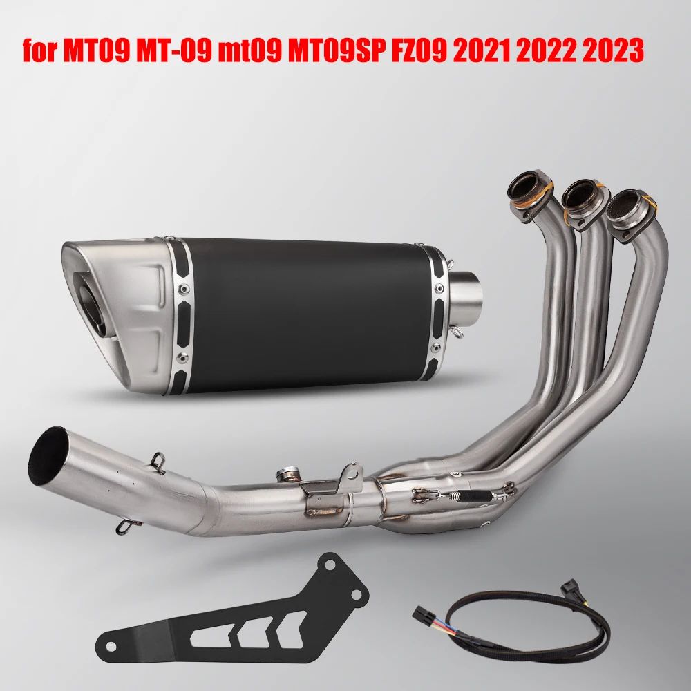 complete motorcycle for the MT09 FZ09 XSR900 exhaust system,High Quality Line pipe Original position Racing muffler 51MM