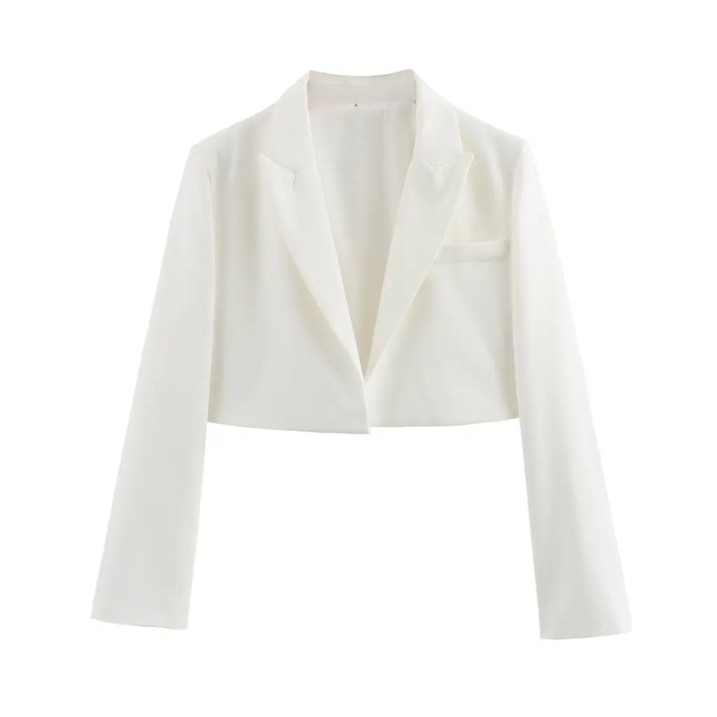 

Women's European American Style Fashion Personality Trend Short Small Suit Jacket New Design Top Sensible Temperament