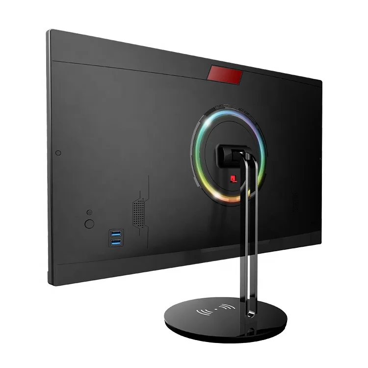 AIO Monoblock Gaming Desktop Computer Touch Curved Straigh Screen 19 22 24 27 Inch Core I3 I5 I7 I9 Office All in One PC