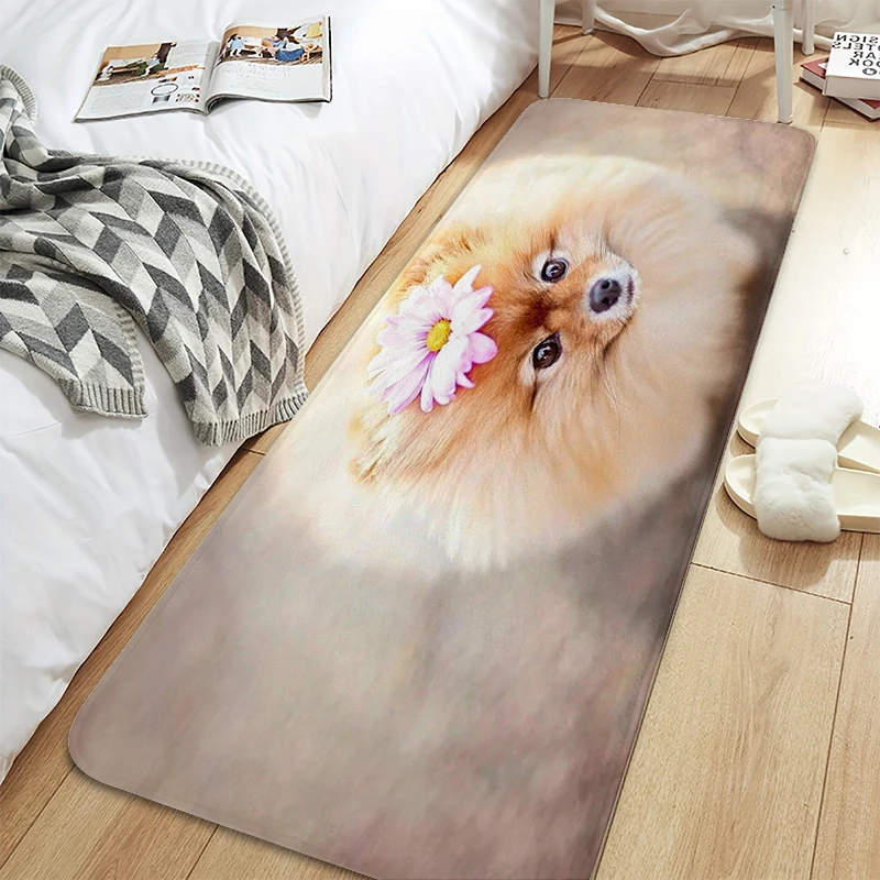 

Bath Rug A-Pomeranians Aesthetic Kitchen Treadmill Carpet Living Room Floor Carpets Anime Carpet Home Entrance Mats Door Mat