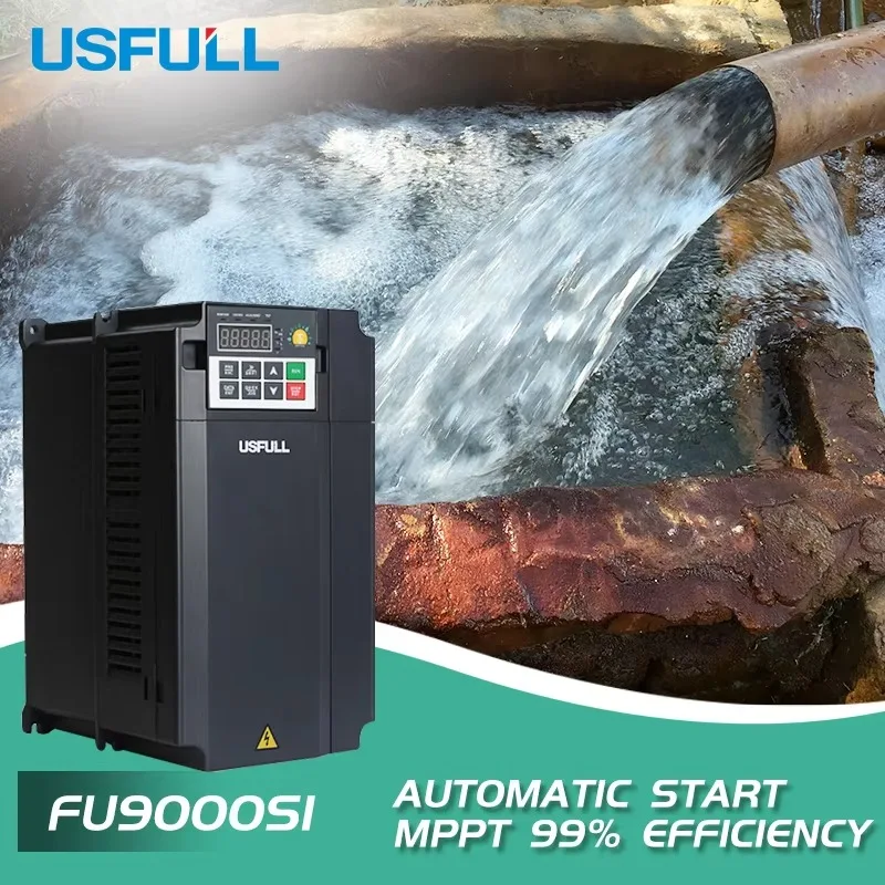 أعلى الأداء عاكس المضخة الشمسية 185KW مضخة العاكس MPPT محرك 380 فولت ثلاث مراحل لمضخات التيار المتناوب