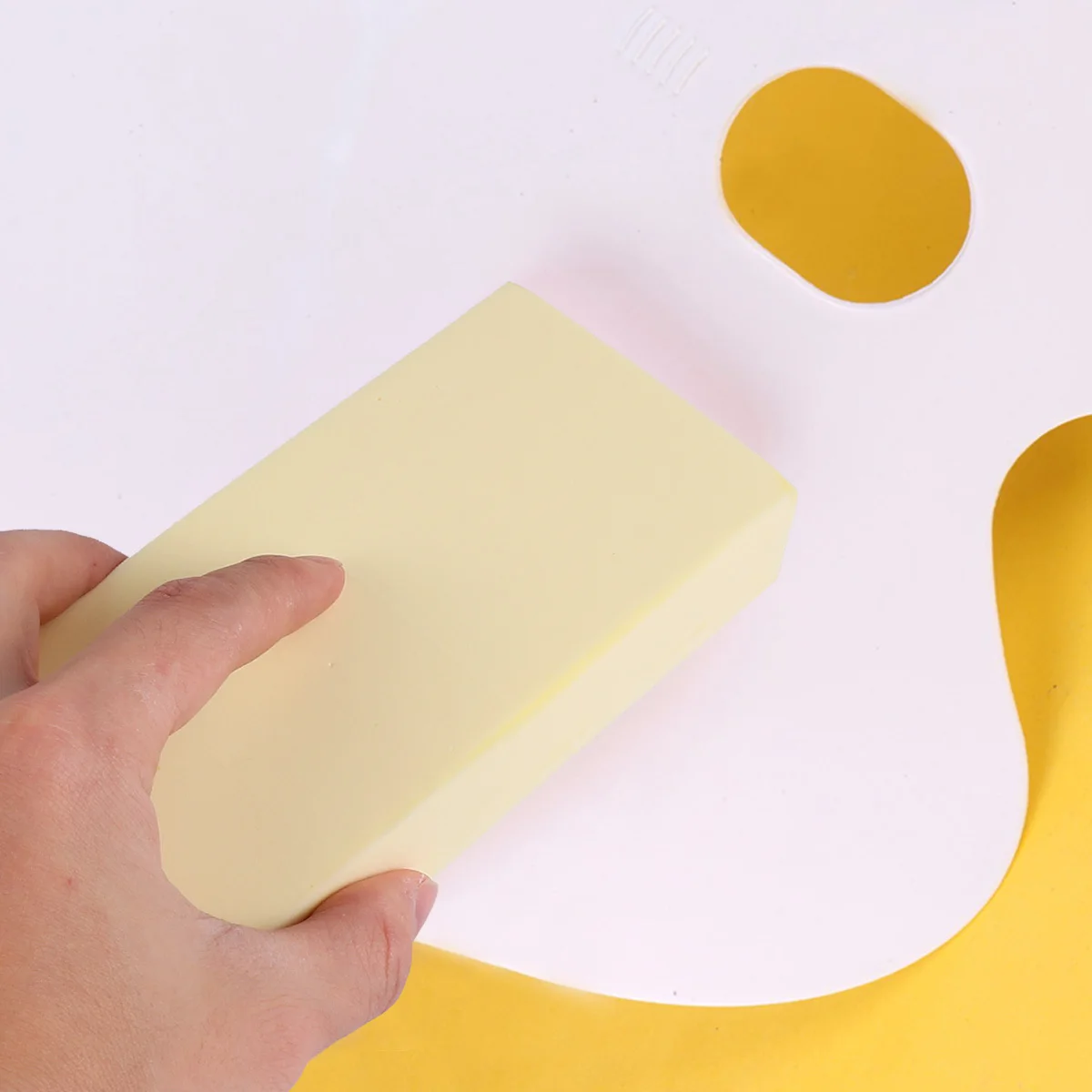 

2pcs Synthetic Sponges For Painting Crafts Art Absorbent Sponge Oil Brush Sponge Craft Sponges Artists Painting Tools Art