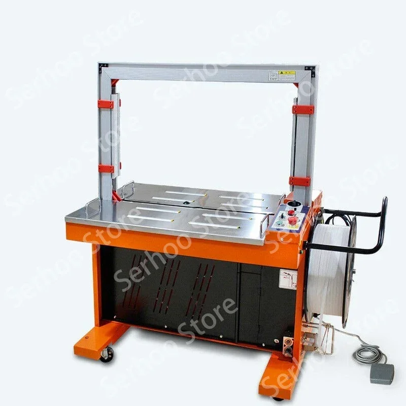 Electric Automatic PP Belt Strapping Machine for Food Package Carton box