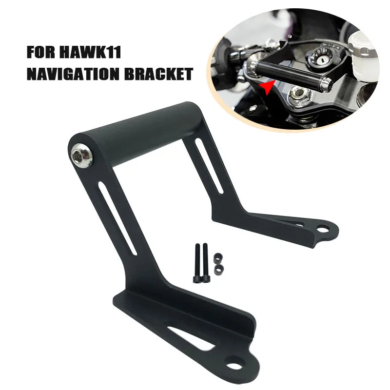 Fit For HONDA HAWK11 HAWK-11 HAWK1100 2023 NEW Motorcycle GPS/Smart Phone Navigation Plate Bracket Adapt Holder