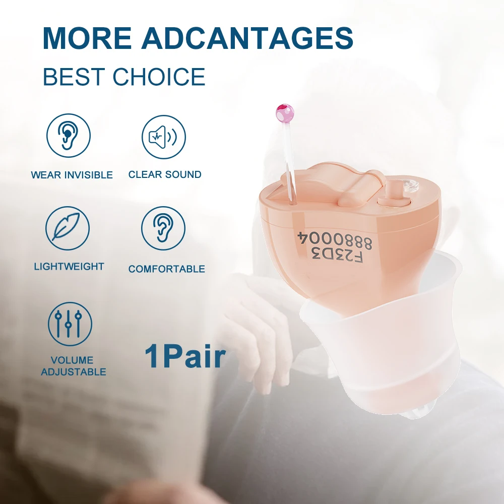 16 Channel Digital CIC Assisted Hearing Amplifier For Advanced Comfort Design Of Invisible Hearing Aid F23D3 Noise Reduction