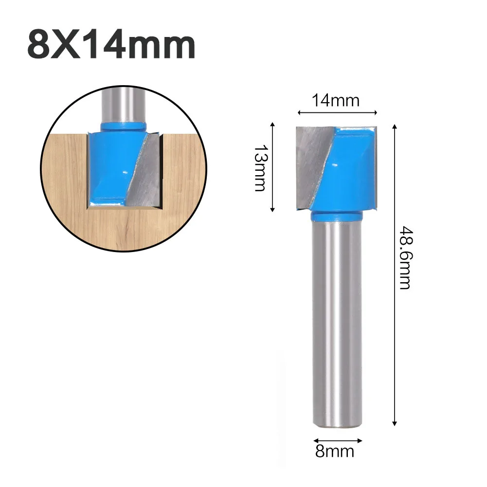 Imagem -05 - Limpeza Bottom Engraving Router Bit Aço Carbono Fresa Endmill para Madeira Ferramentas para Trabalhar Madeira mm Shank 1pc