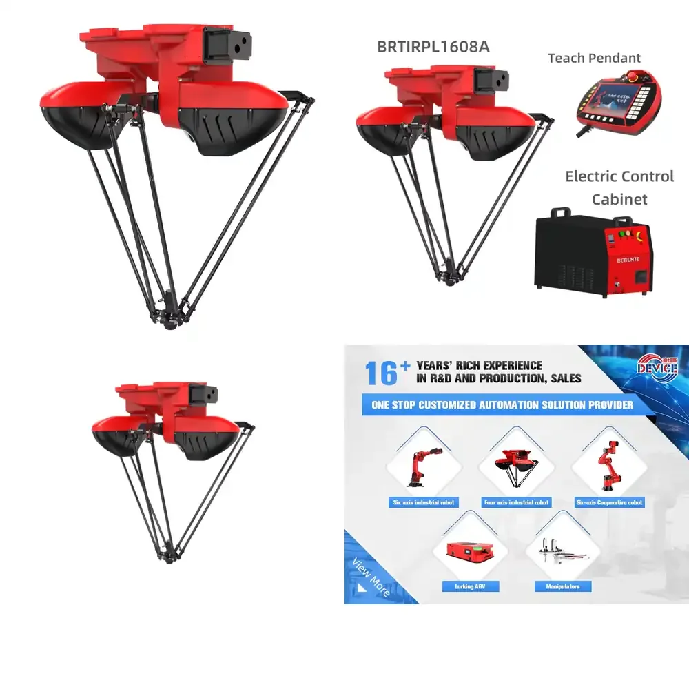Sorting Industrial BRTIRPL1608A Four-axis Industrial Intelligent Manipulator Assembly Sorting
