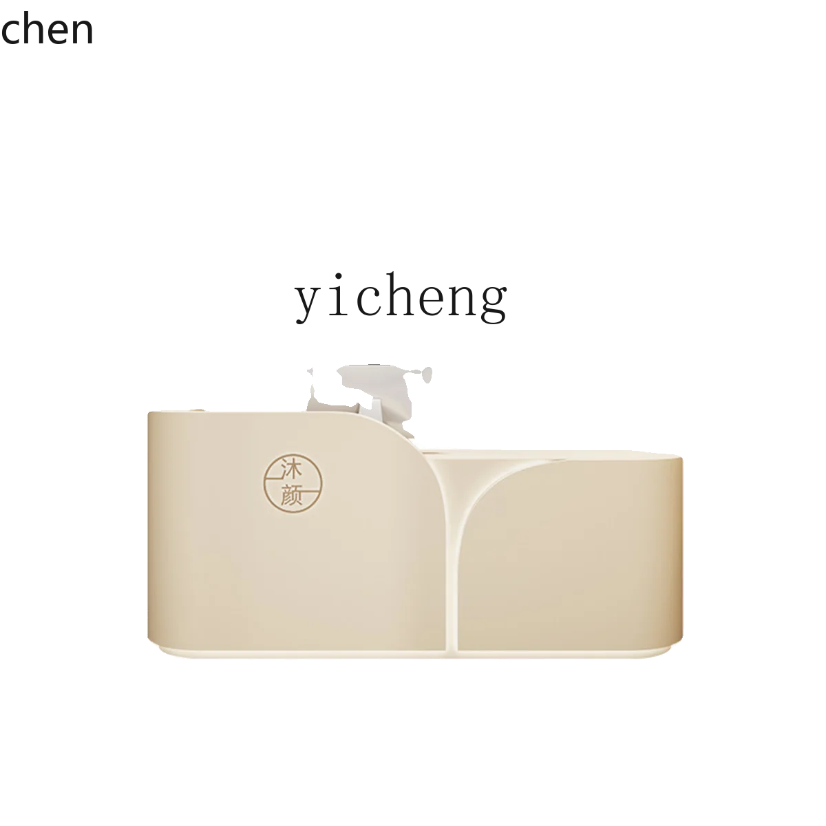 HXL Cream Style Clothing Store Cashier Counter Curved Small Beauty Salon Reception Desk Simple