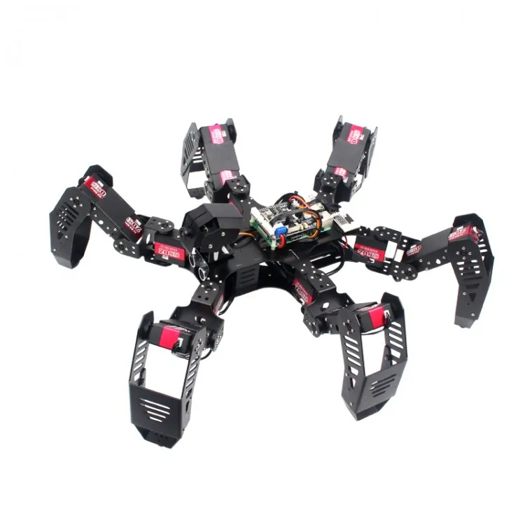 18DOF Hexapod Spider with 2DOF PTZ Main Board for Raspberry Pi  2G Finished Industrial Heavy Load CE High Precision Durable