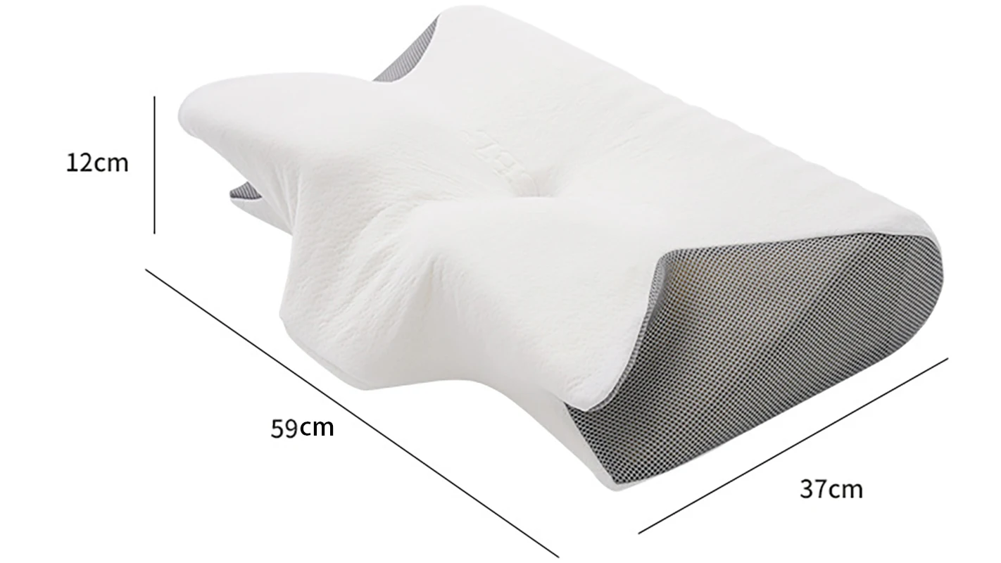 Oreiller cervical en mousse à mémoire de forme, oreillers de contour pour le cou et les débutants oto, oreiller de soutien cervical ergonomique Orth4WD pour dormir