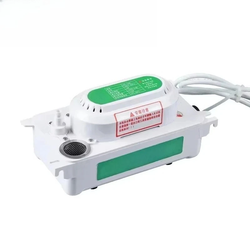 100-230V 100L/h automatic air conditioning drainage pump, condensate lift pump, ceiling machine installation project