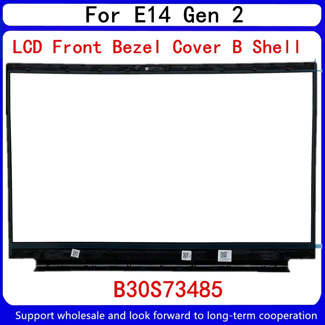 Cubierta de bisel frontal LCD para Lenovo Thinkpad E14 Gen 2 E14 Gen 3, nuevo, 5B30S73485 AP1HJ000400