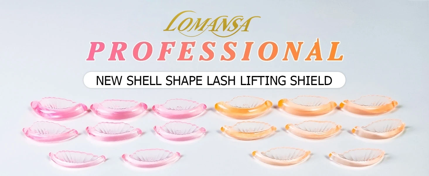 LOMANSA C-Curl 6 Größen Silikon-Wimpernlifting-Pads Klebrige Wimpernstäbchen Schutzvorrichtung 3D-Wimpernlifting-Zubehör Make-up-Tool – Detail 1